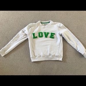 Tory Burch XS Love Sweatshirt